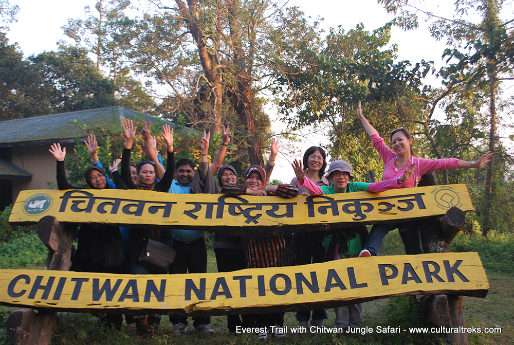 Everest Trail and Chitwan Jungle Safari