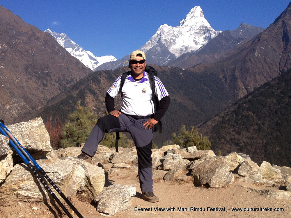 Everest View with Mani Rimdu festival Trek