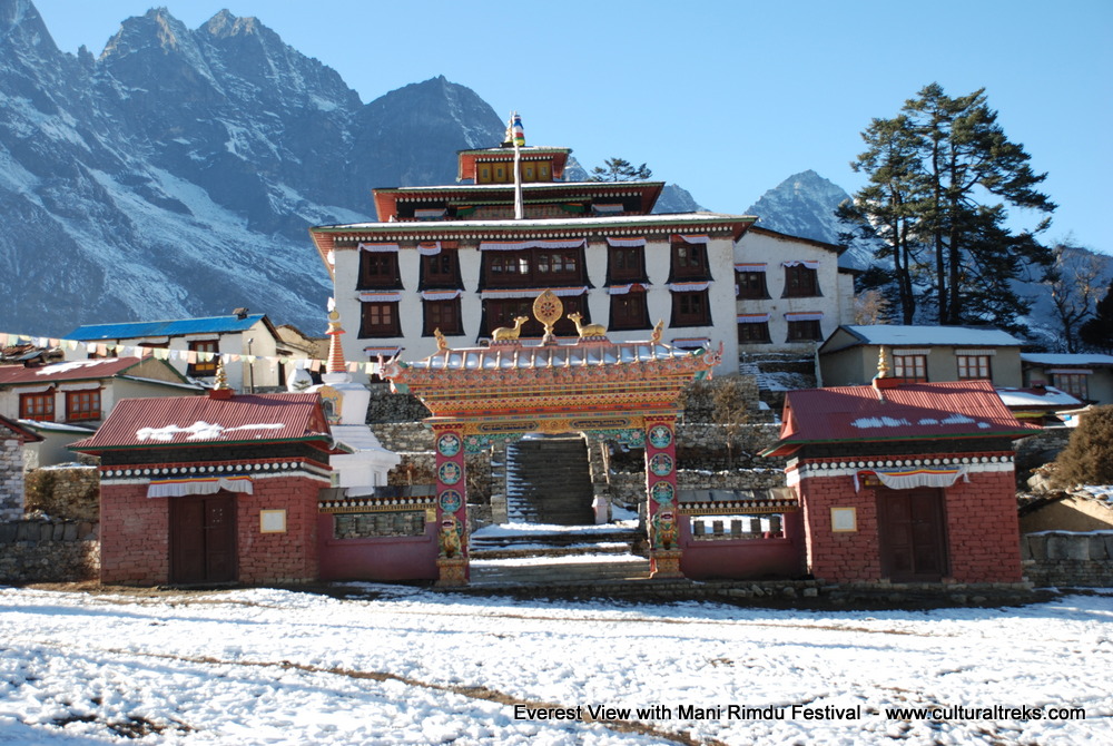 Everest View with Mani Rimdu festival Trek