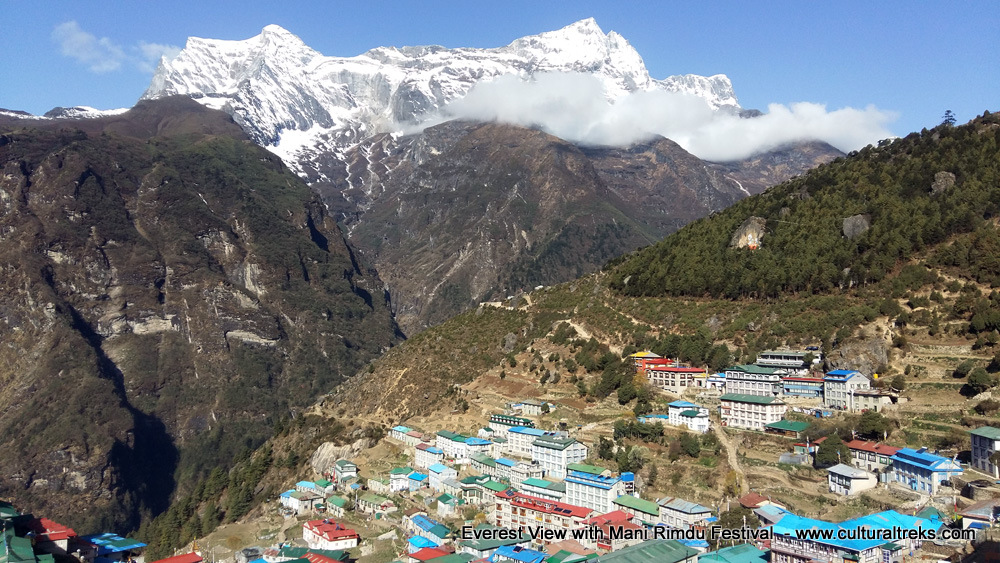 Everest View with Mani Rimdu festival Trek