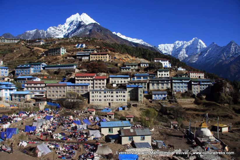 Everest View with Mani Rimdu festival Trek