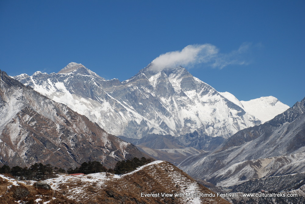 Everest View with Mani Rimdu festival Trek