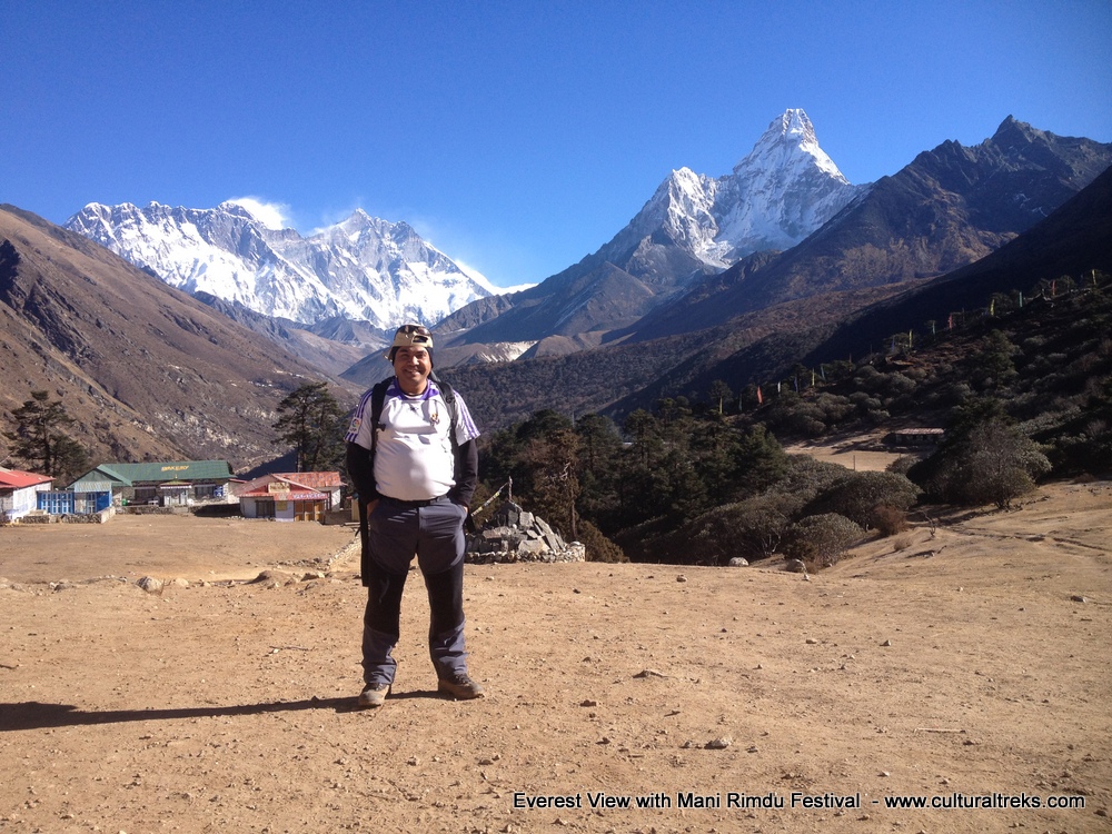 Everest View with Mani Rimdu festival Trek