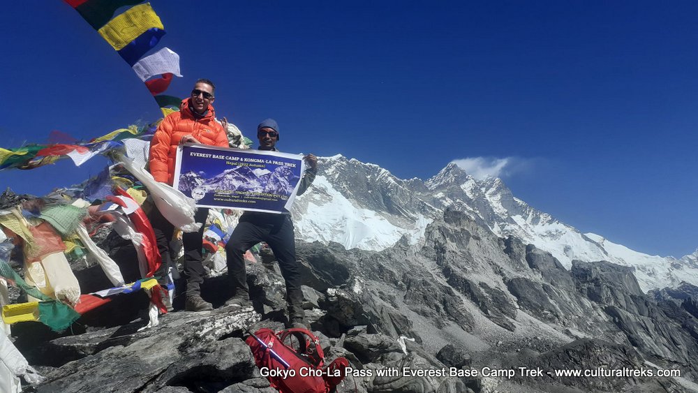 Gokyo Lake, Cho-la Pass with Everest Base Camp Trekking