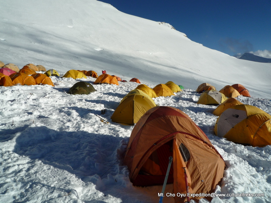 International Mt. Cho Oyu Expedition - Tibet side