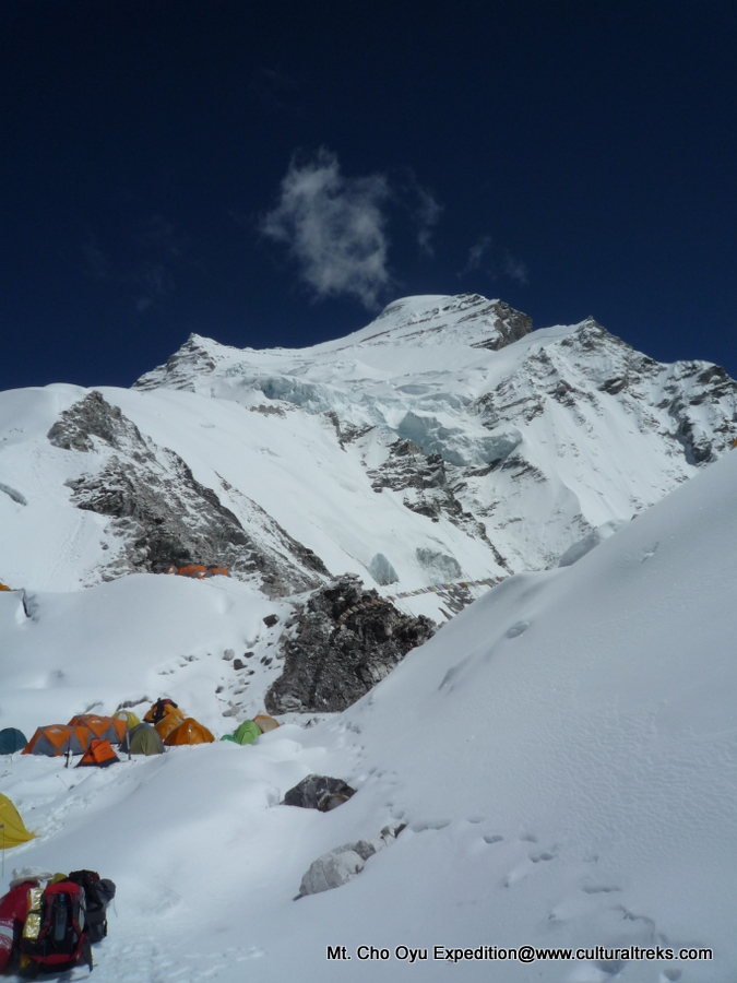 International Mt. Cho Oyu Expedition - Tibet side