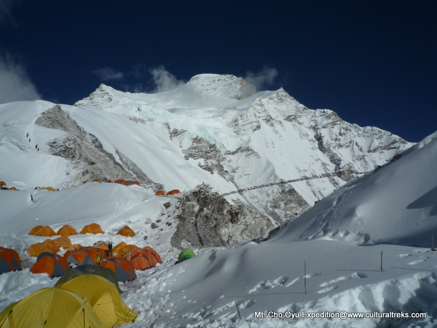 International Mt. Cho Oyu Expedition - Tibet side
