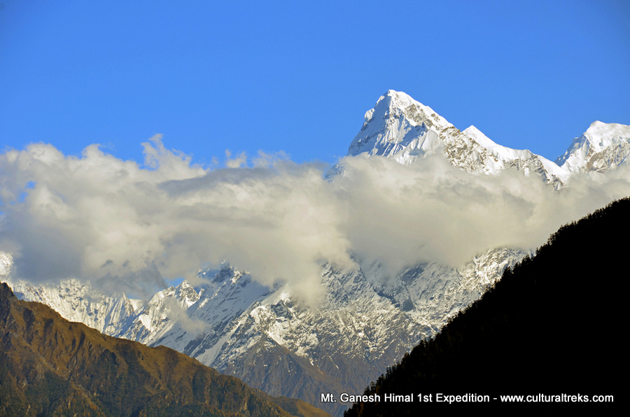 Mt. Ganesh Himal 1st Expedition