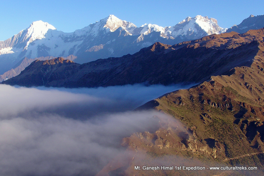 Mt. Ganesh Himal 1st Expedition
