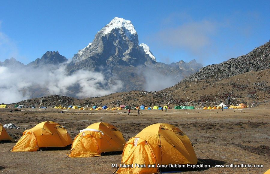 Island Peak with Ama Dablam Expedition