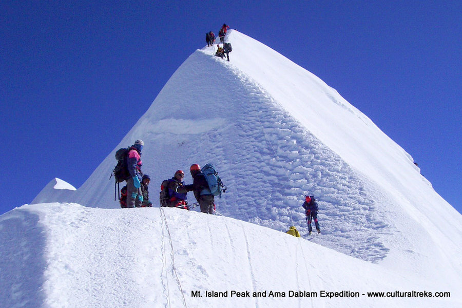 Island Peak with Ama Dablam Expedition