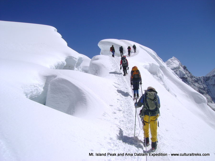 Island Peak with Ama Dablam Expedition