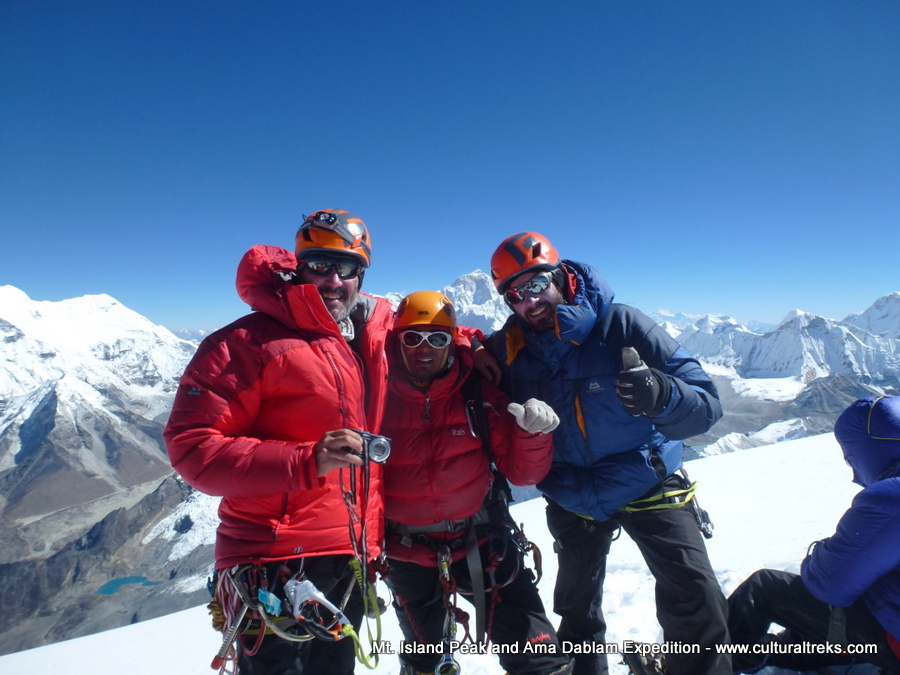 Island Peak with Ama Dablam Expedition