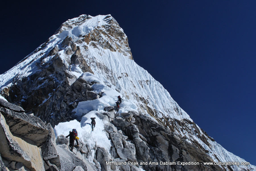 Island Peak with Ama Dablam Expedition
