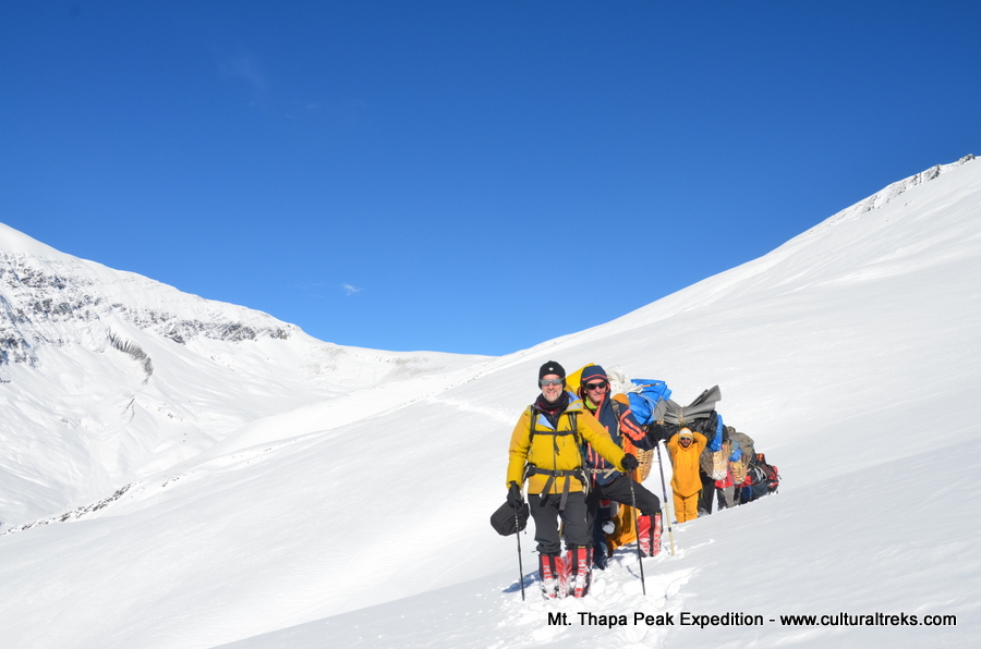 Mt. Thapa Peak Climbing
