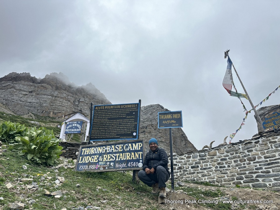 Thorong Peak Climbing