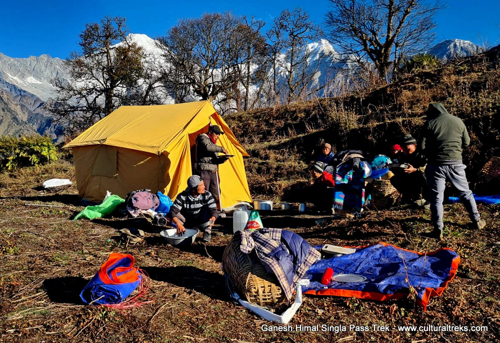 Ganesh Himal with Singla Pass Trek