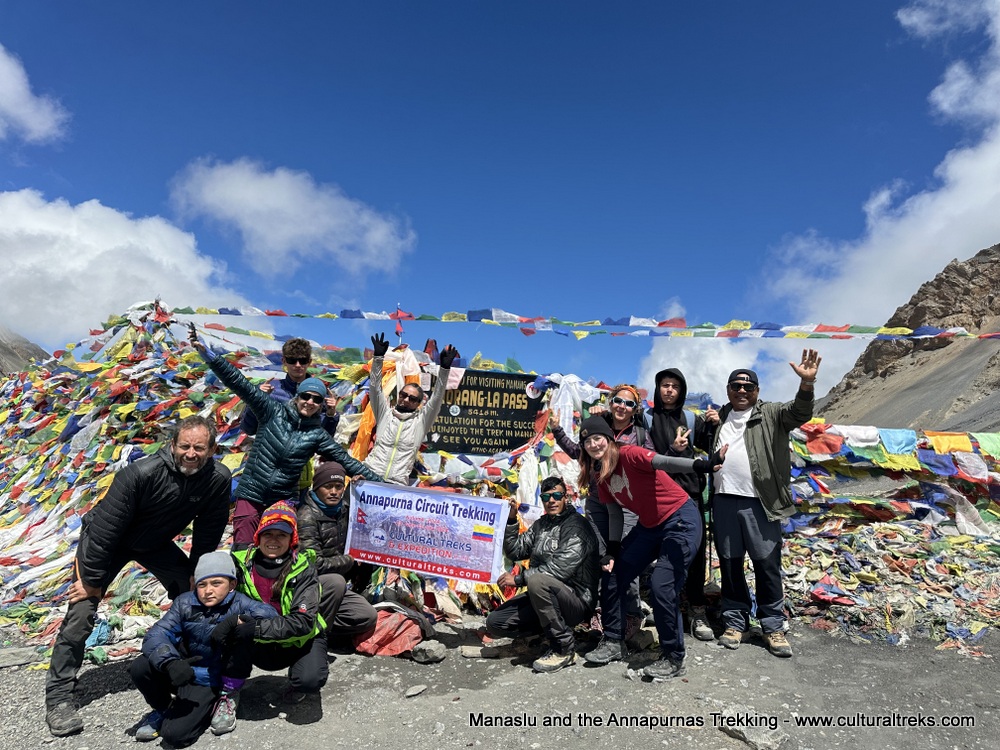 Manaslu and the Annapurnas Trekking
