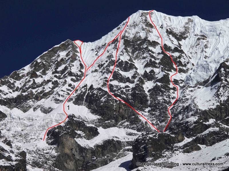 Chekigo Peak Climbing - Rolwaling Valley