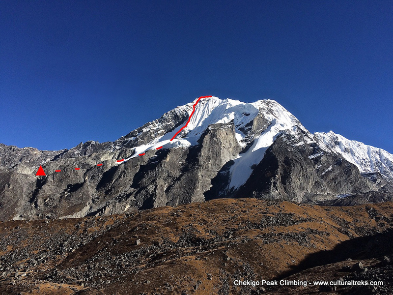Chekigo Peak Climbing - Rolwaling Valley