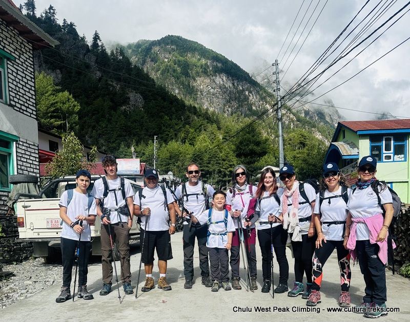 Chulu West Peak Climbing