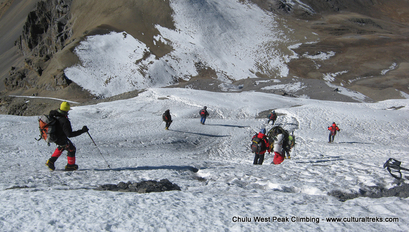 Chulu West Peak Climbing