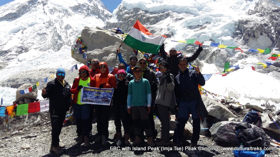 Everest Base Camp with Island Peak Climbing