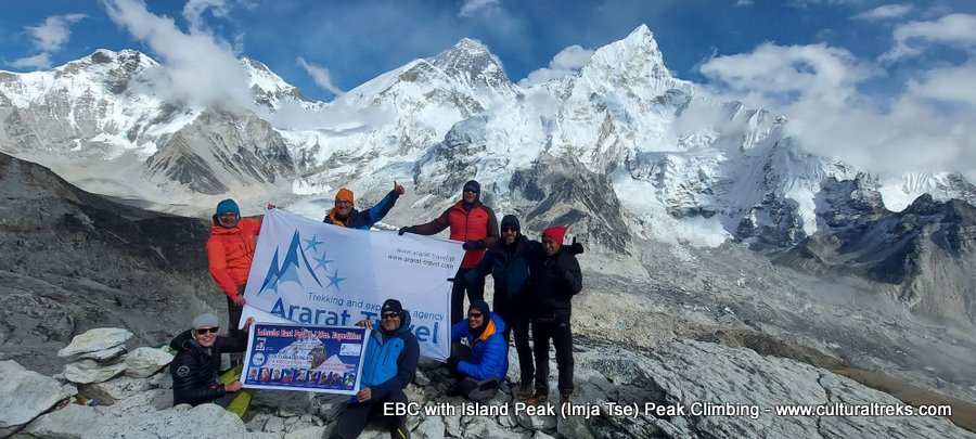 Everest Base Camp with Island Peak Climbing