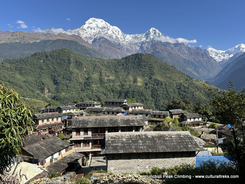 Hiunchuli Peak Expedition with Cultural Treks