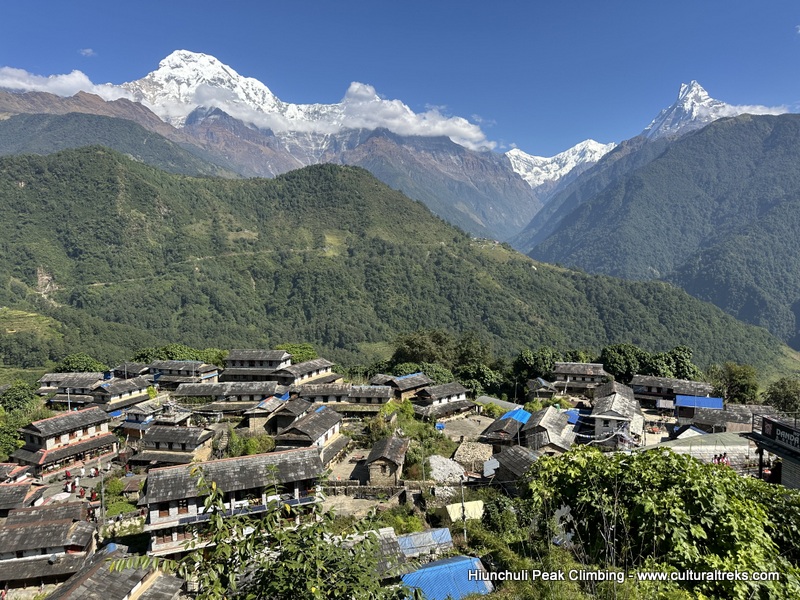 Hiunchuli Peak Climbing with Cultural Treks