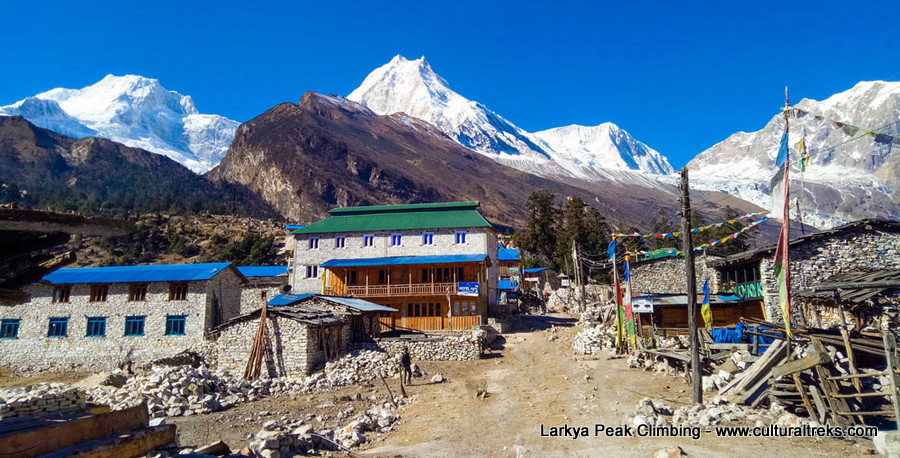 Larkya Peak Climbing - Manaslu Region
