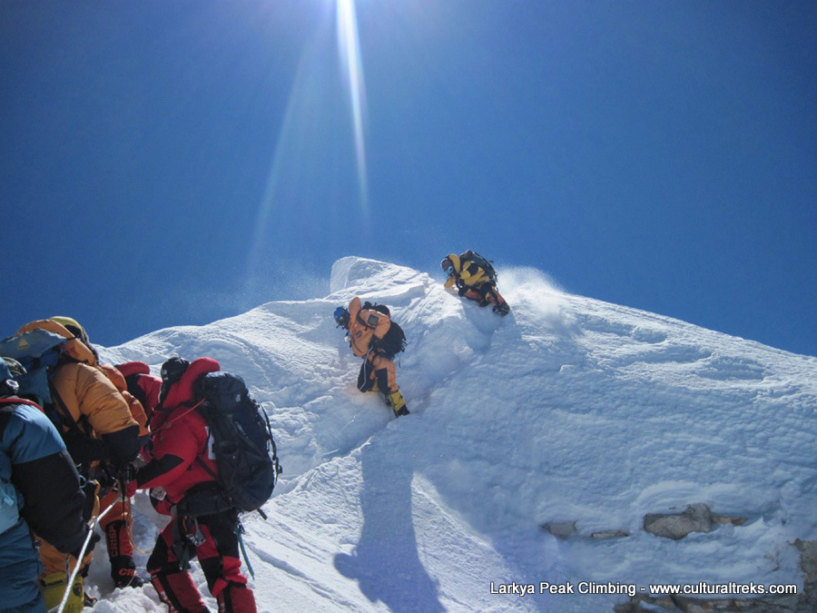 Larkya Peak Climbing - Manaslu Region