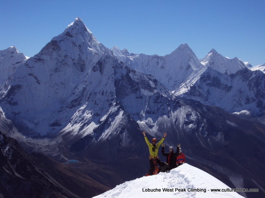 Lobuche West Peak Climbing
