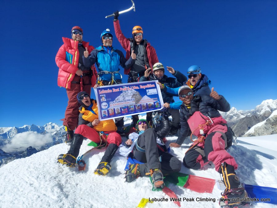 Lobuche West Peak Climbing