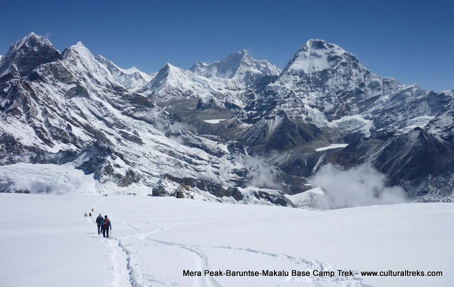 Mera Peak Peak Climb with Baruntse BC and Makalu Base Camp Trek