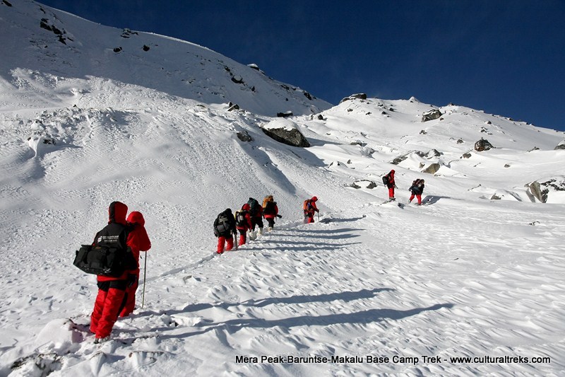 Mera Peak Peak Climb with Baruntse BC and Makalu Base Camp Trek