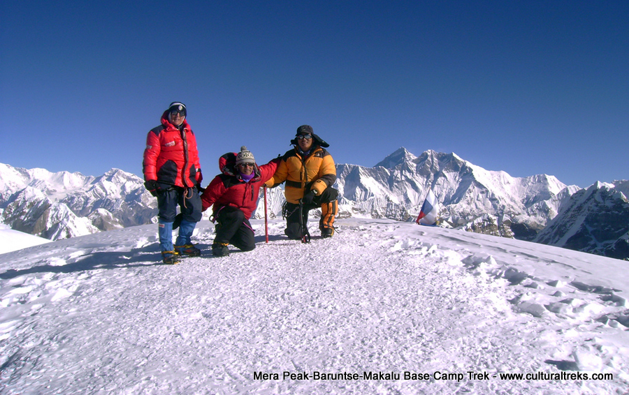 Mera Peak Peak Climb with Baruntse BC and Makalu Base Camp Trek