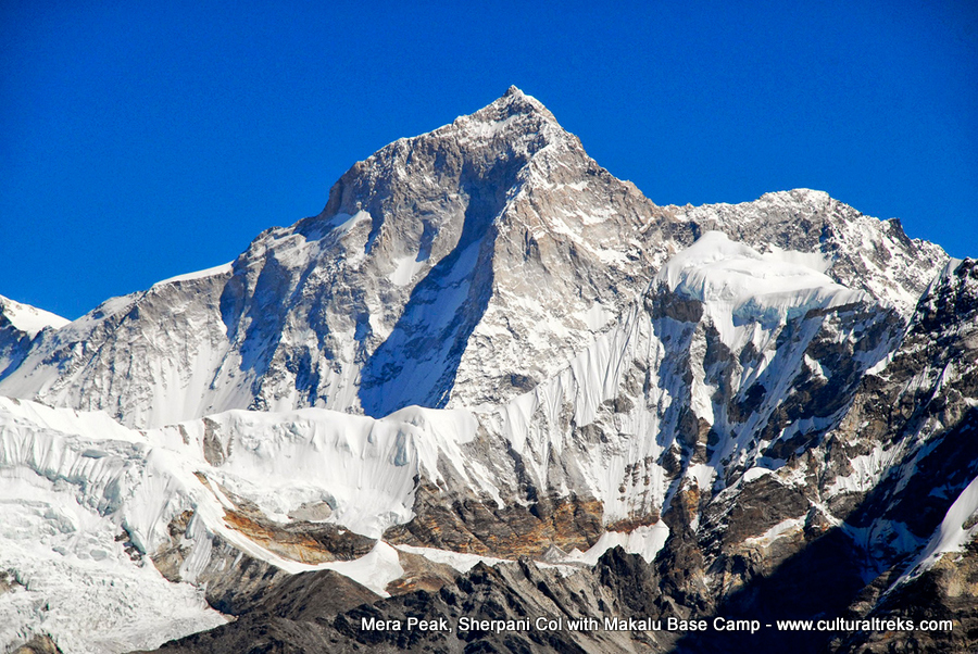 Mera Peak, Sherpani Col with Makalu Base Camp