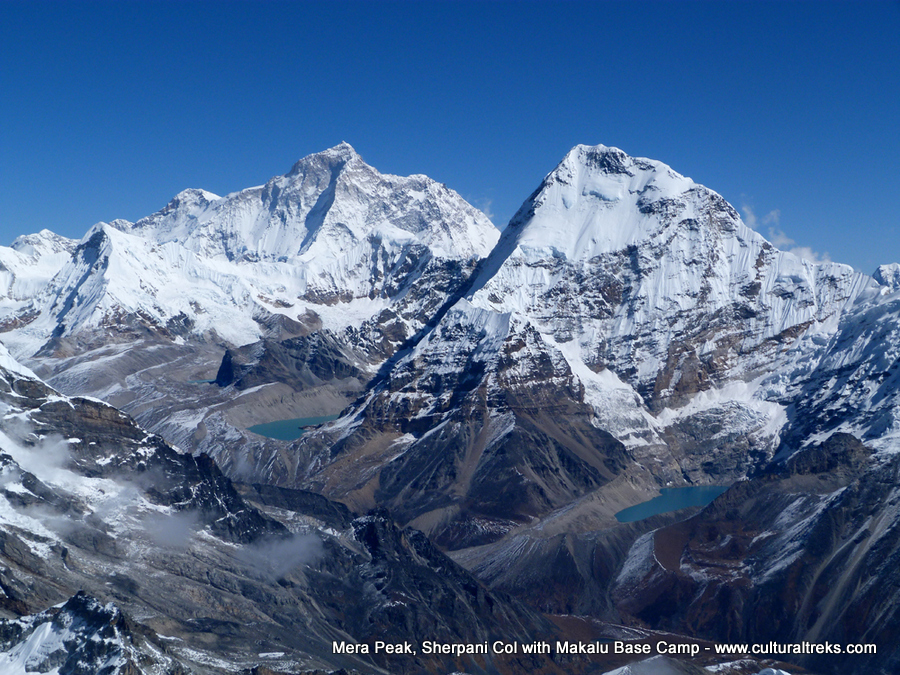 Mera Peak, Sherpani Col with Makalu Base Camp