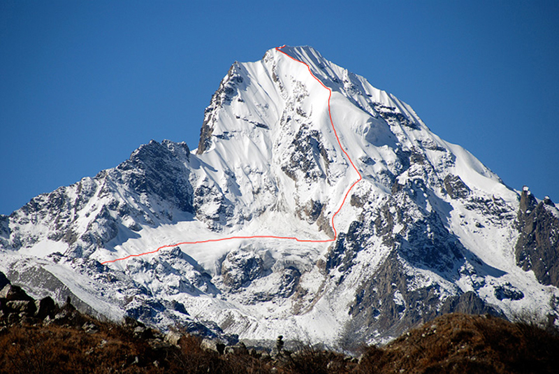Naya Kanga (Ganja-La) Peak Climbing