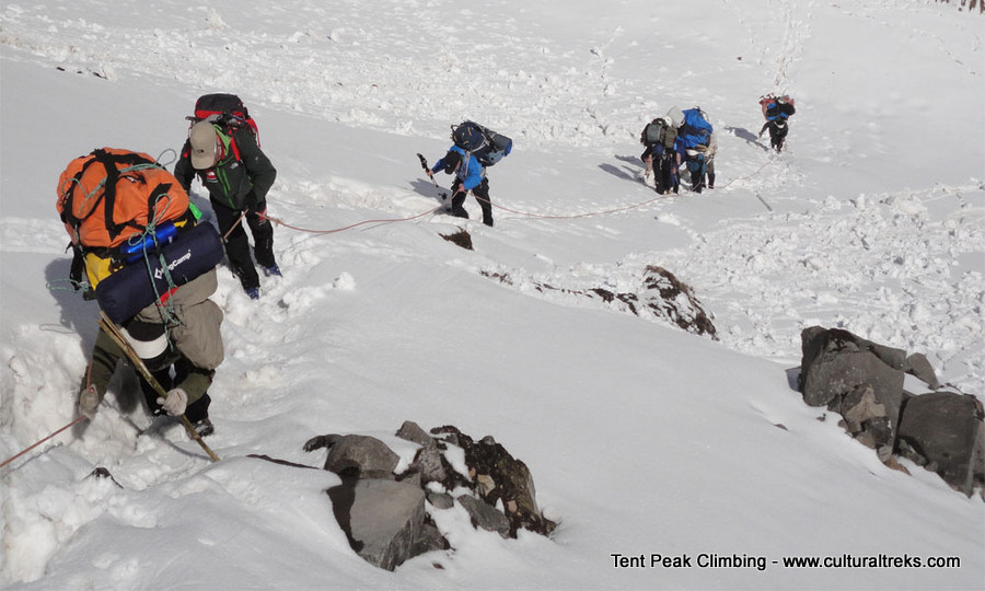 Tent Peak Climbing - Annapurna South Base Camp
