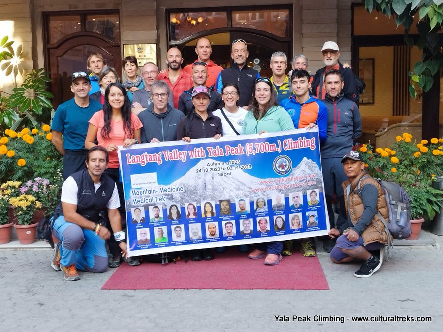 Langtang Valley Trek with Yala Peak Climbing