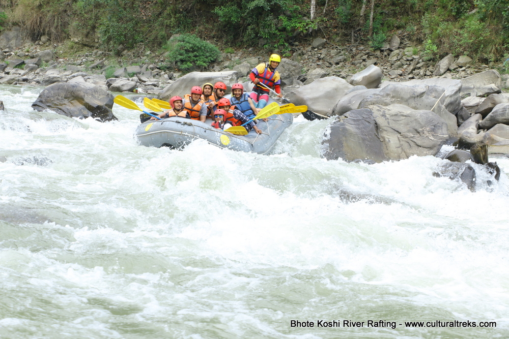 Bhote Koshi River Rafting