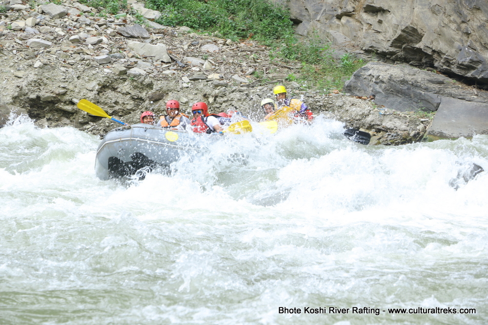 Bhote Koshi River Rafting