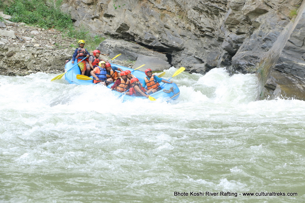 Bhote Koshi River Rafting