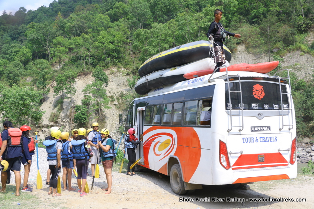 Bhote Koshi River Rafting