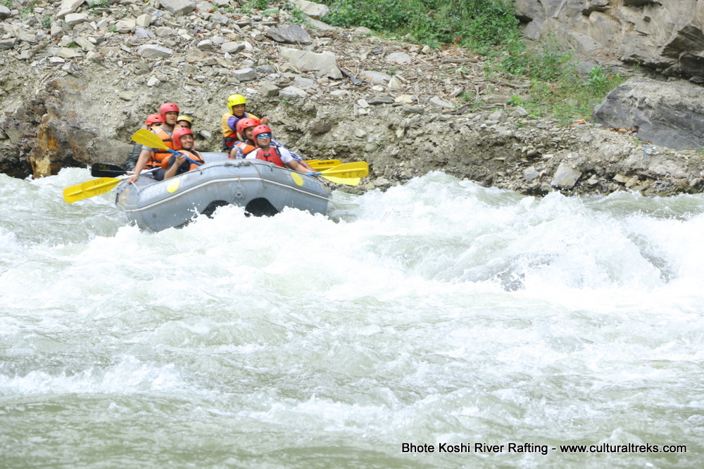 Bhote Koshi River Rafting