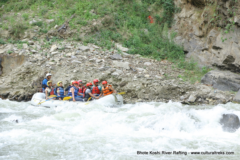 Bhote Koshi River Rafting