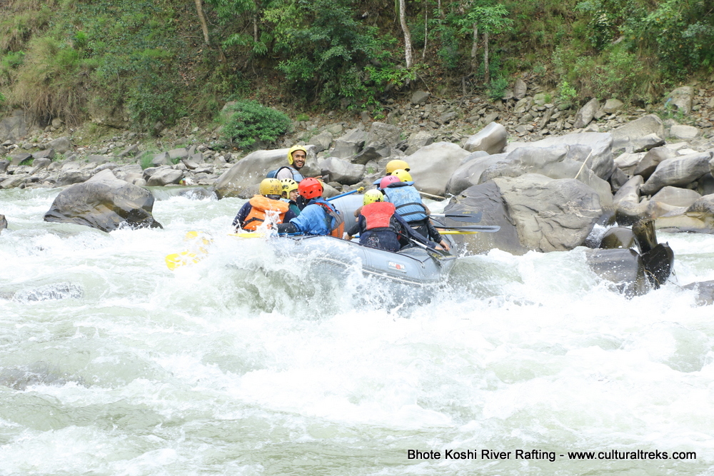Bhote Koshi River Rafting