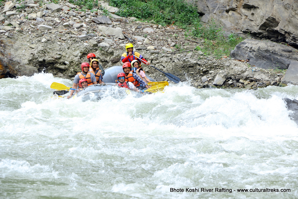 Bhote Koshi River Rafting